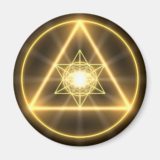 Eye of the Divine Round Magnet