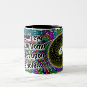 Eye of the Doughnut Coffee Cup