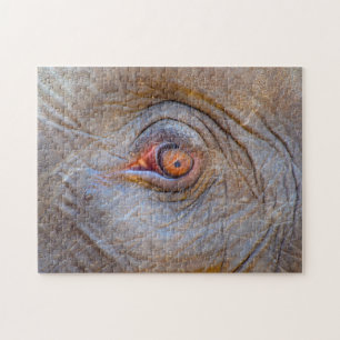 Eye of the Elephant. Jigsaw Puzzle