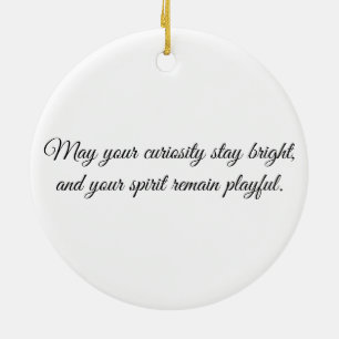 Eye of the Monkey – Gaze Collection Ceramic Ornament