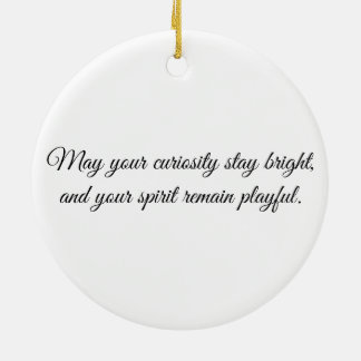 Eye of the Monkey – Gaze Collection Ceramic Ornament