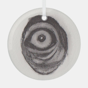 Eye of the Monkey – Gaze Collection Glass Tree Decoration