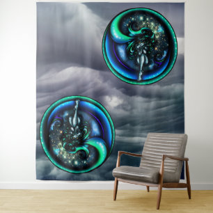 Eye of the Storm Tapestry