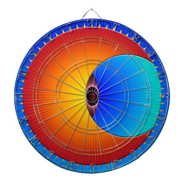 Eye Of The Sun Dartboard (Front)