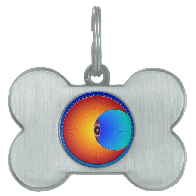 Eye Of The Sun Pet Tag (Front)