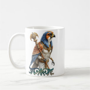 Eye of the Sun – The Eternal Falcon of the Desert Coffee Mug