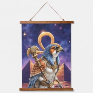 Eye of the Sun – The Eternal Falcon of the Desert  Hanging Tapestry