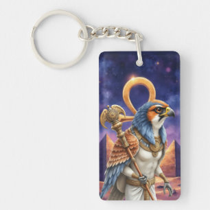 Eye of the Sun – The Eternal Falcon of the Desert Key Ring