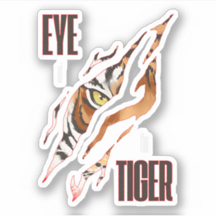 Eye Of The Tiger Slash Claw Rip Tiger Eyes. Perfec