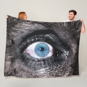 EYE of the WEREWOLF Fleece Blanket