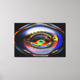 EYE OF THE WORLD CANVAS PRINT