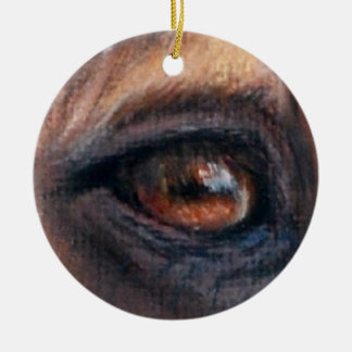 Eye of Tres Ceramic Tree Decoration