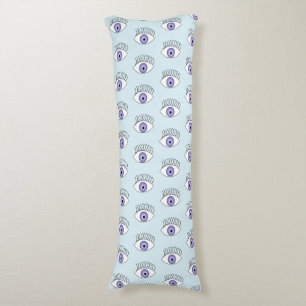 Eye on blue body cushion