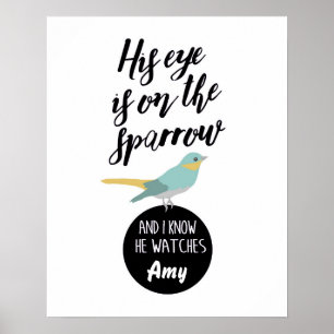 Eye On Sparrow Wall Art