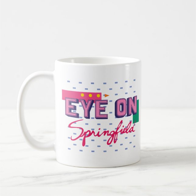 Eye On Springfield Coffee Mug (Left)