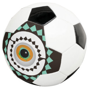Eye On The Ball Creepy Pastel Goth Soccer Ball