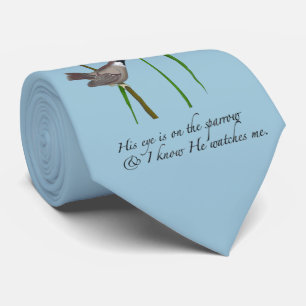 Eye on the Sparrow Tie