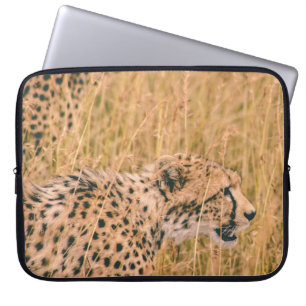 EYE ON THE TARGET - LEOPARD ANIMALS PHOTO LAPTOP SLEEVE