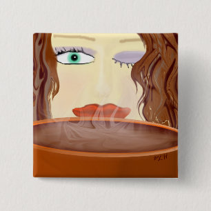Eye Opener Art Pin
