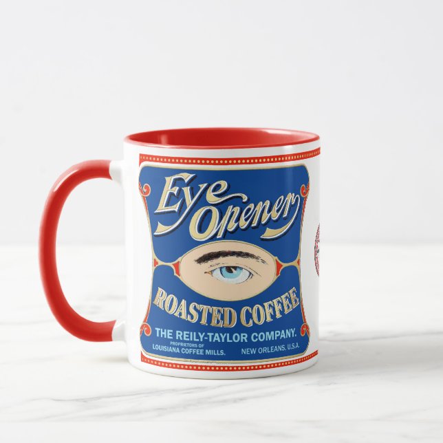 Eye Opener Coffee Mug (Left)