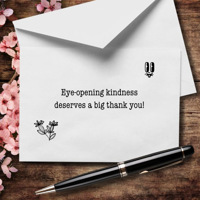 Eye-Opening Kindness Thank You Card (Creator Uploaded)