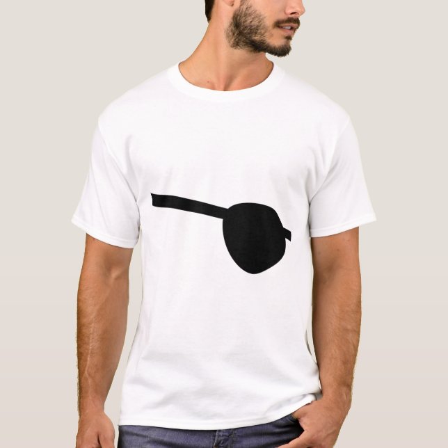 Eye patch for pirates T-Shirt (Front)