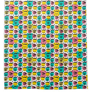 Eye Pattern Shower Curtain