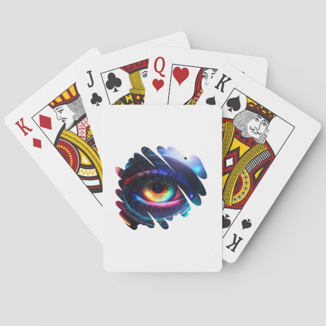 Eye - Peekaboo Playing Cards (Back)