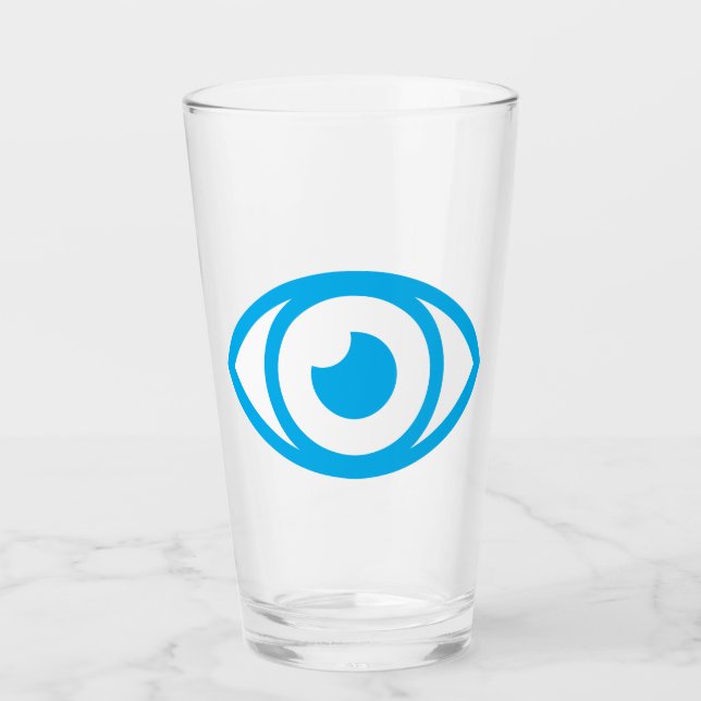 "Eye Reflection Vector Clip Art – High-Resolution  Glass (Front)