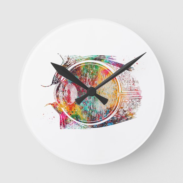 Eye Round Clock (Front)