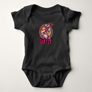 Eye Skater Baby Bodysuit