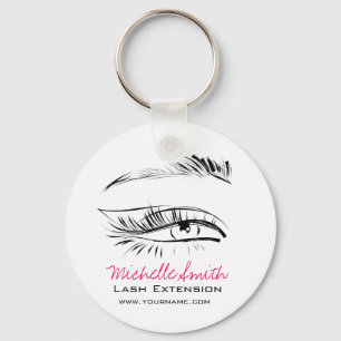 Eye Sketch Mascara Lash Extension Key Ring