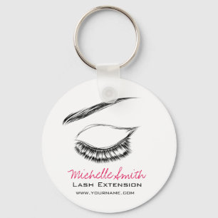 Eye Sketch Mascara Lash Extension Key Ring