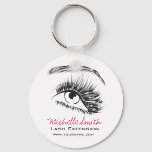 Eye Sketch Mascara Lash Extension Key Ring