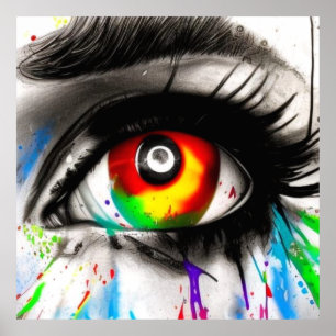 EYE!  Striking image. Poster
