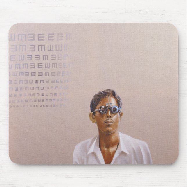 Eye Test 3 Medinipur India Mouse Pad (Front)