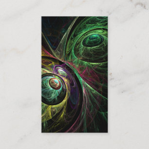 Eye to Eye Abstract Art Business Card