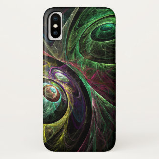 Eye to Eye Abstract Art iPhone X Case