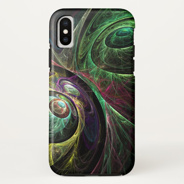 Eye to Eye Abstract Art Case-Mate iPhone Case (Back)