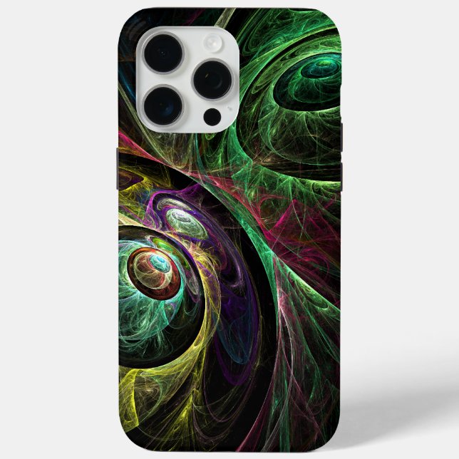 Eye to Eye Abstract Art Case-Mate iPhone Case (Back)
