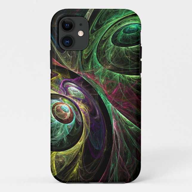 Eye to Eye Abstract Art Case-Mate iPhone Case (Back)