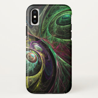 Eye to Eye Abstract Art iPhone XS Case