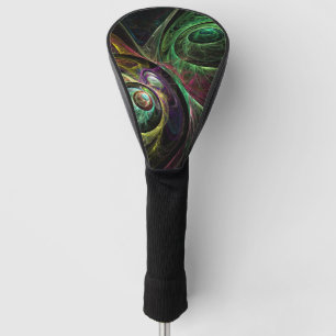 Eye to Eye Abstract Art Golf Head Cover