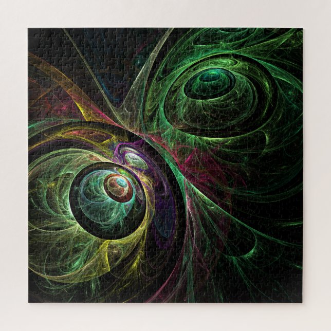 Eye to Eye Abstract Art Jigsaw Puzzle (Vertical)
