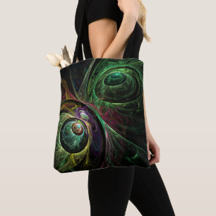 Eye to Eye Abstract Art Tote Bag