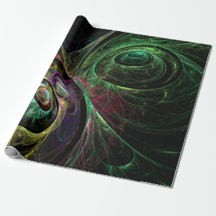 Eye to Eye Abstract Art Wrapping Paper