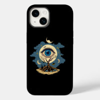 Eye Tree Moon Art