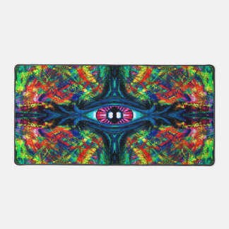Eye Twisted and Trippy Painting Desk Mat