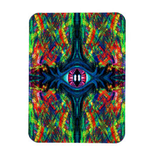 Eye Twisted and Trippy Painting Magnet