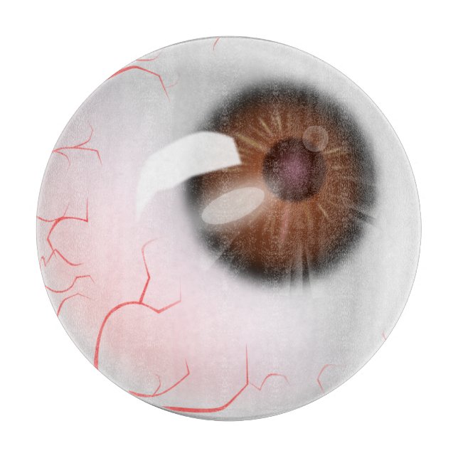 Eyeball Cutting Board (Front)